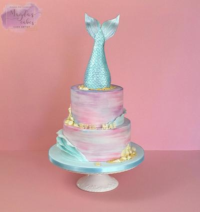 Mermaid cake - Cake by Magda's Cakes (Magda Pietkiewicz)