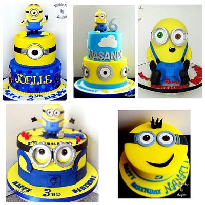 Minion fever - Cake by sophia haniff
