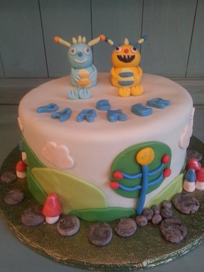 Henry the Huggle Monster (tv character) - Cake by Cindy