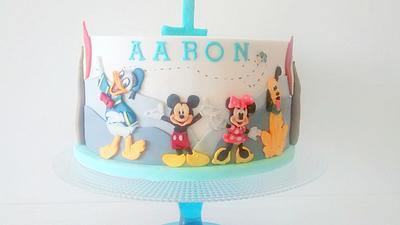 Mickey Mouse Club House - Cake by Midnight Kakery