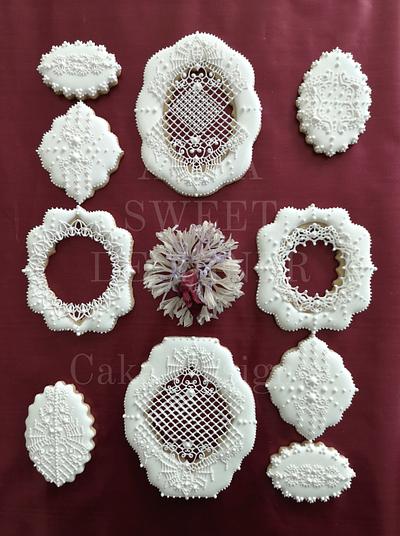 Sugar lace cookies - Cake by Anna Sweet Design