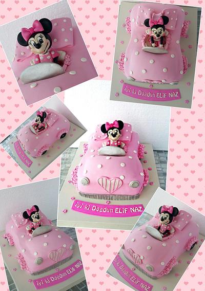 minnie mouse Cars cake  - Cake by tatlidusler
