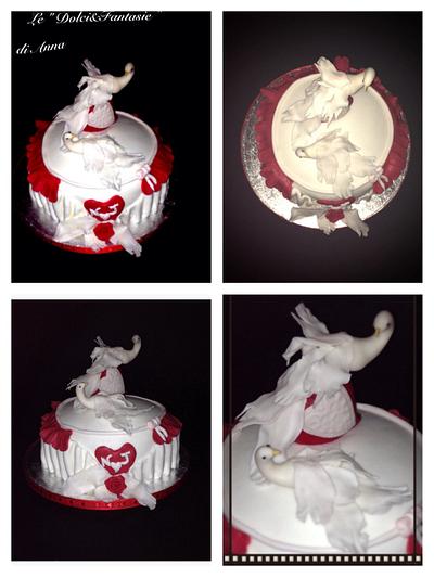 San Valentino  - Cake by Dolci Fantasie di Anna Verde