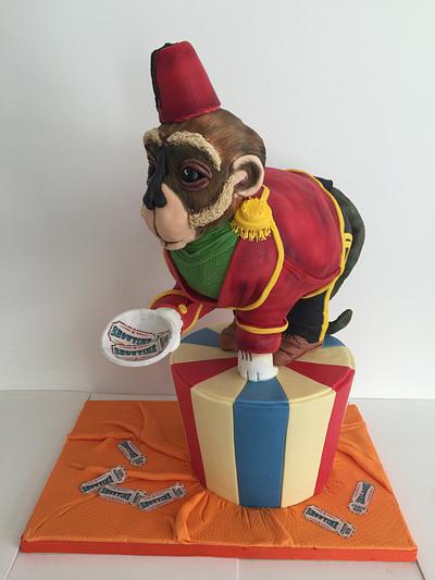 Timothy Monkey - Cake by Sarah Leftley (Sarah's cakes)