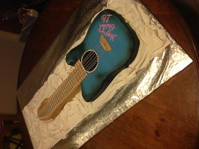 Guitar cake - Cake by Crystal Gail Smith