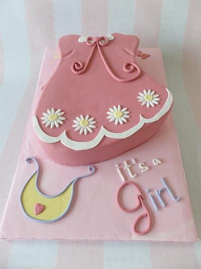 It's a girl - Cake by Anchored in Cake