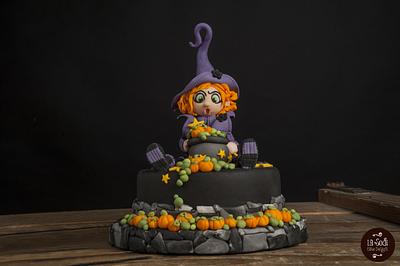 Witch at work! - Cake by La Sodi Cake Design