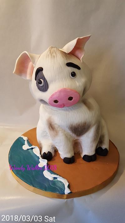 Here little piggy - Cake by WendyWaller