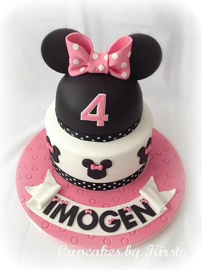 Minnie Mouse! - Cake by Kirsty 