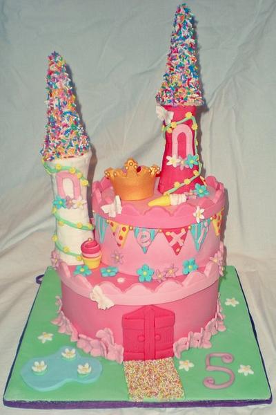 Princess castle  - Cake by Time for Tiffin 