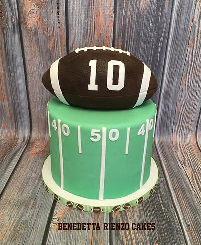 Football Cake - Cake by Benni Rienzo Radic