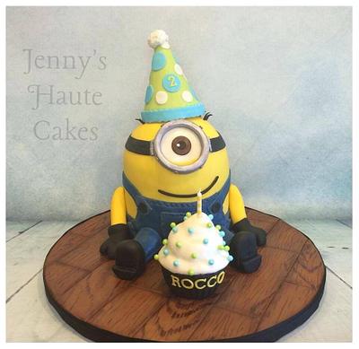 Birthday Minion - Cake by Jenny Kennedy Jenny's Haute Cakes