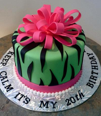 Birthday cake - Cake by DeliciasGloria