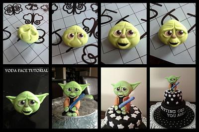 Yoda's Face Tutorial - Cake by Jennifer Jeffrey