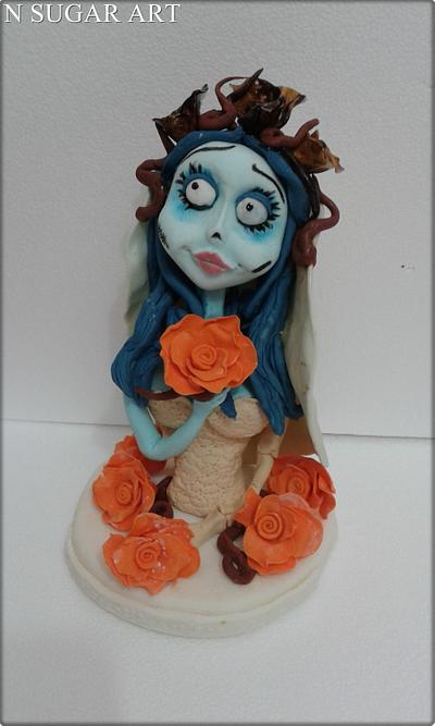 Corpse Bride  -Happy Halloween  - Cake by N SUGAR ART