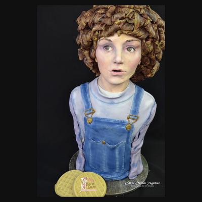 Eleven - Stranger Things (Let’s Dream Together Collab) - Cake by Jenny Kennedy Jenny's Haute Cakes