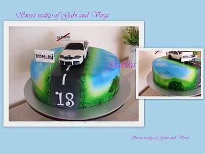 Car - Cake by Gabika