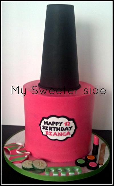 Nail polish  - Cake by Pam from My Sweeter Side