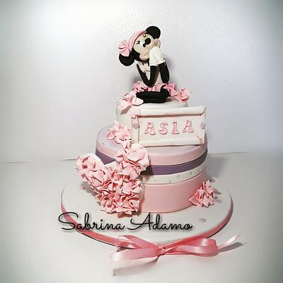 Minnie - Cake by Sabrina Adamo 