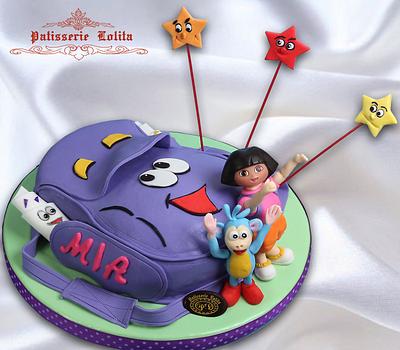 Dora cake  - Cake by Chef wissam