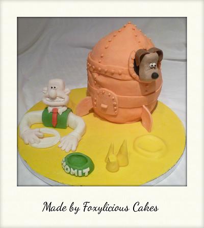 More Cheese Gromit? - Cake by Sweet Foxylicious