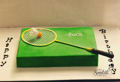 Badminton Cake - Cake by The Sweetest Thing
