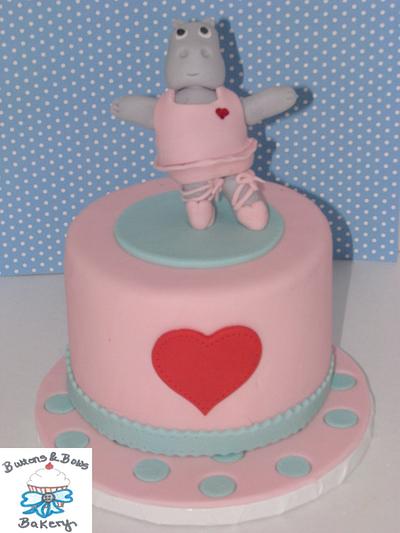Dancing Hippo - Cake by BBB