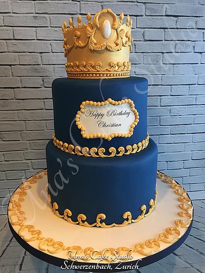 Little Prince Birthday Cake - Cake by Una's Cake Studio