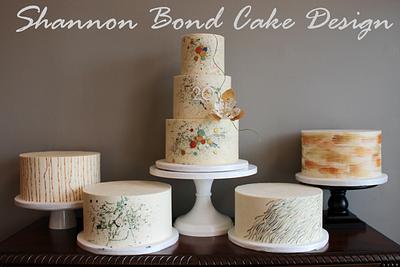 Buttercream Abstract Art Cakes - Cake by Shannon Bond Cake Design