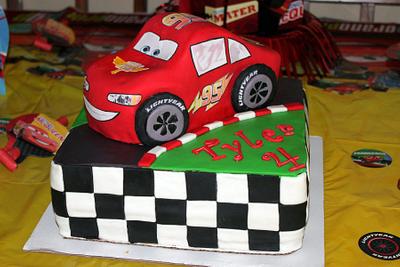 Cars Cake - Cake by Covered In Sugar