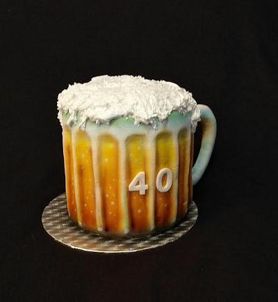 Glass of beer - Cake by Anka