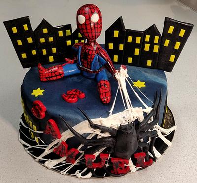 Spiderman - Cake by Majka Maruška