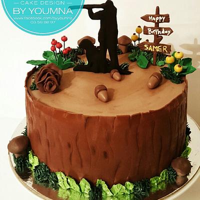 Hunting time - Cake by Cake design by youmna 