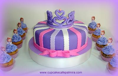 Sofia Princess - Cake by Cupcake Cafe Palmira