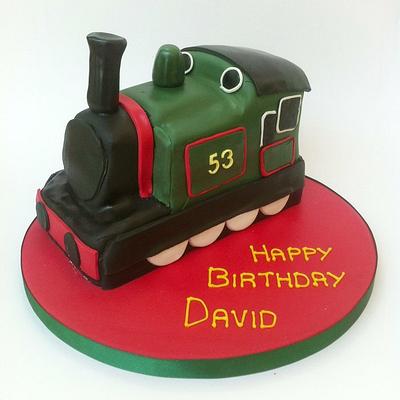 Steam Train Cake - Cake by Claire Lawrence