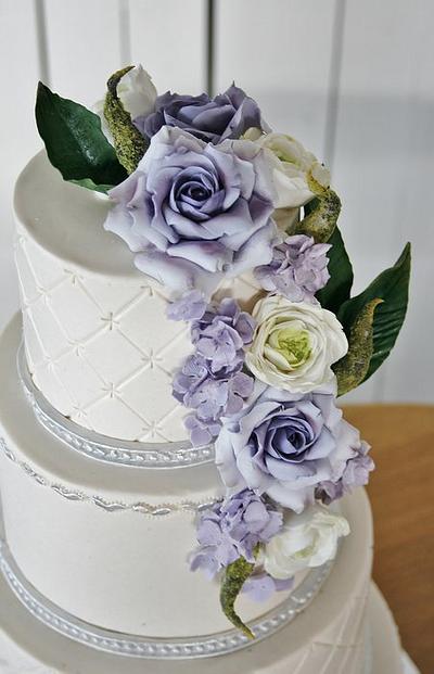 Wedding cake - Cake by Sannas tårtor