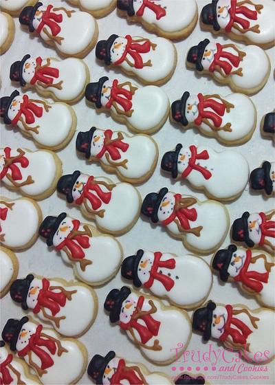 Snowmen Cookies - Cake by TrudyCakes