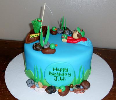 Fish got your Dew ? - Cake by Pamela Sampson Cakes