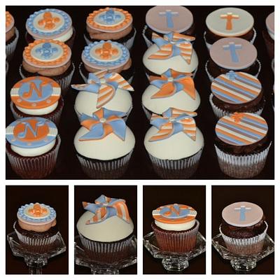 Themed 1st Communion Cupcakes! - Cake by Monika Moreno