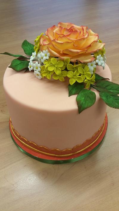 Rose Cake - Cake by ZuckerPuppe