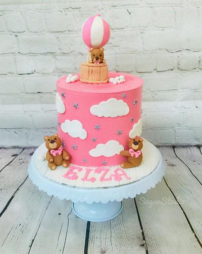 Hot air balloon cake - Cake by Jins