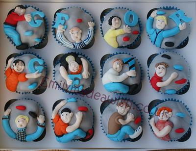 Wall Climbing Party Cupcakes - Cake by Emilyrose
