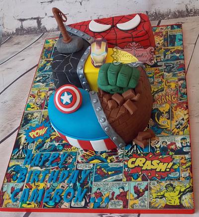 Marvel #5 - Cake by kerrycakesnewcastle