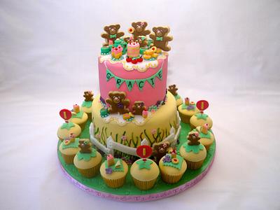 Teddy Bears Picnic Cake - Cake by Natalie King