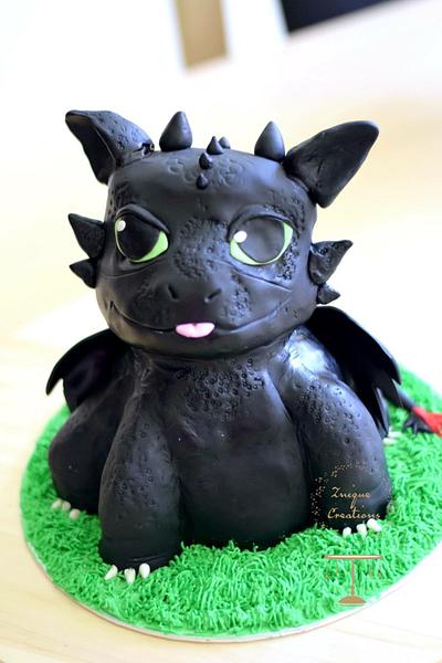 Little dragon cake  - Cake by Znique Creations