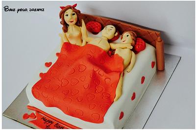 Naughty cake  - Cake by Bake your dreamz by Malvika