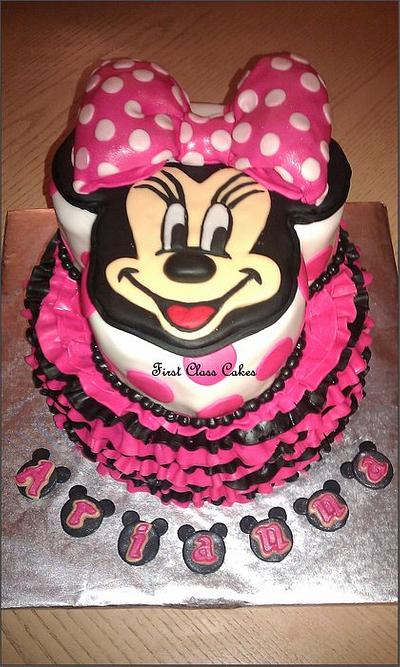 Minnie Mouse cake - Cake by First Class Cakes