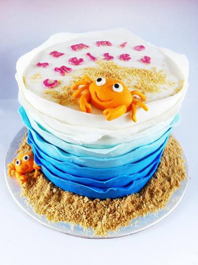 Beach Cake - Cake by ThreeBearsCakery