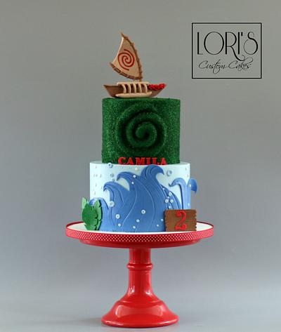 Moana  - Cake by Lori Mahoney (Lori's Custom Cakes) 