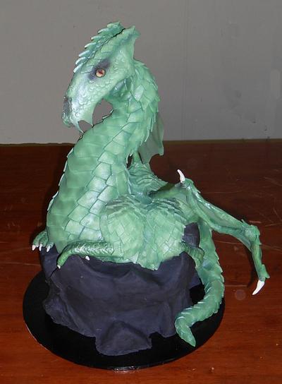 3D Dragon Wedding Cake - Cake by Nada